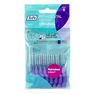TePe Interdentalbürste Lila Größe 6 (1,1 mm) 8 Stück
