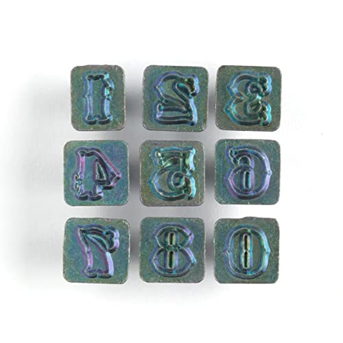 Tandy Leather Craftool� 1/2" (13 mm) Standard Number Set 8136-00