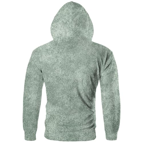 Ymosrh Men's Casual Hoodies, Long Sleeve Tie Dye Print Zip Up Hooded Sweatshirts with Pockets, M-3XL4
