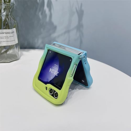 Coque Samsung Z Flip 5 finition bordure ondulée premium - 6