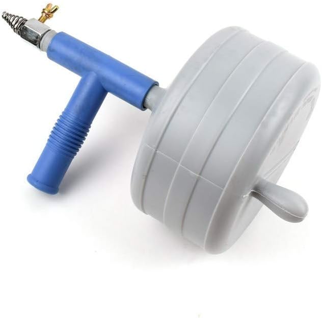 UPITClogged Drain Spring Cleaner Snake Auger (50FT (15meter))