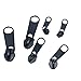 Produktbild Fliyeong  6 Stück sortierte Größe Nähsack Reißverschluss Fix Zip Puller/Zipper Slider Reißverschluss Reparatur Instant Kit Removable Rescue Ersatz Multi Use Langlebig und nützlich