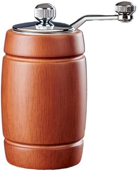 Salt and pepper grinder set, Wooden Seasoning Bottle Manual Sea Salt Spice Grinder, Suitable for Home Kitchen, Restaurant, Outdoor Gathering Pepper or