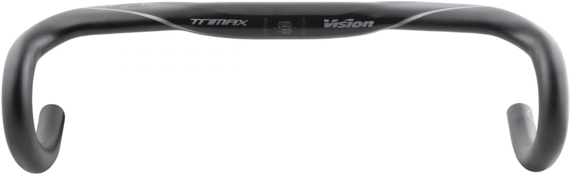 Full Speed Ahead FSA Vision TriMax Aero Bicycle Handlebar - 31.8x440 - Black - 670-0311014870