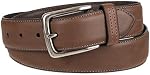 Columbia Men's Big-Tall Trinity 35mm Feather Edge Belt, Brown, 46