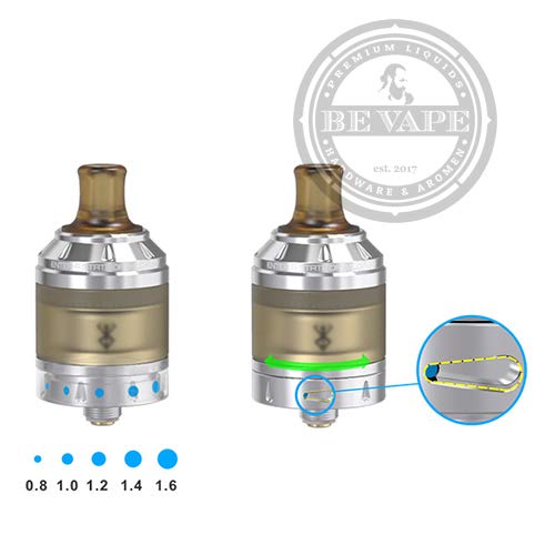 VandyVape Berserker MTL RTA 4,5ml/2ml Verdampfer Tank Farbe Silber – Bild 4