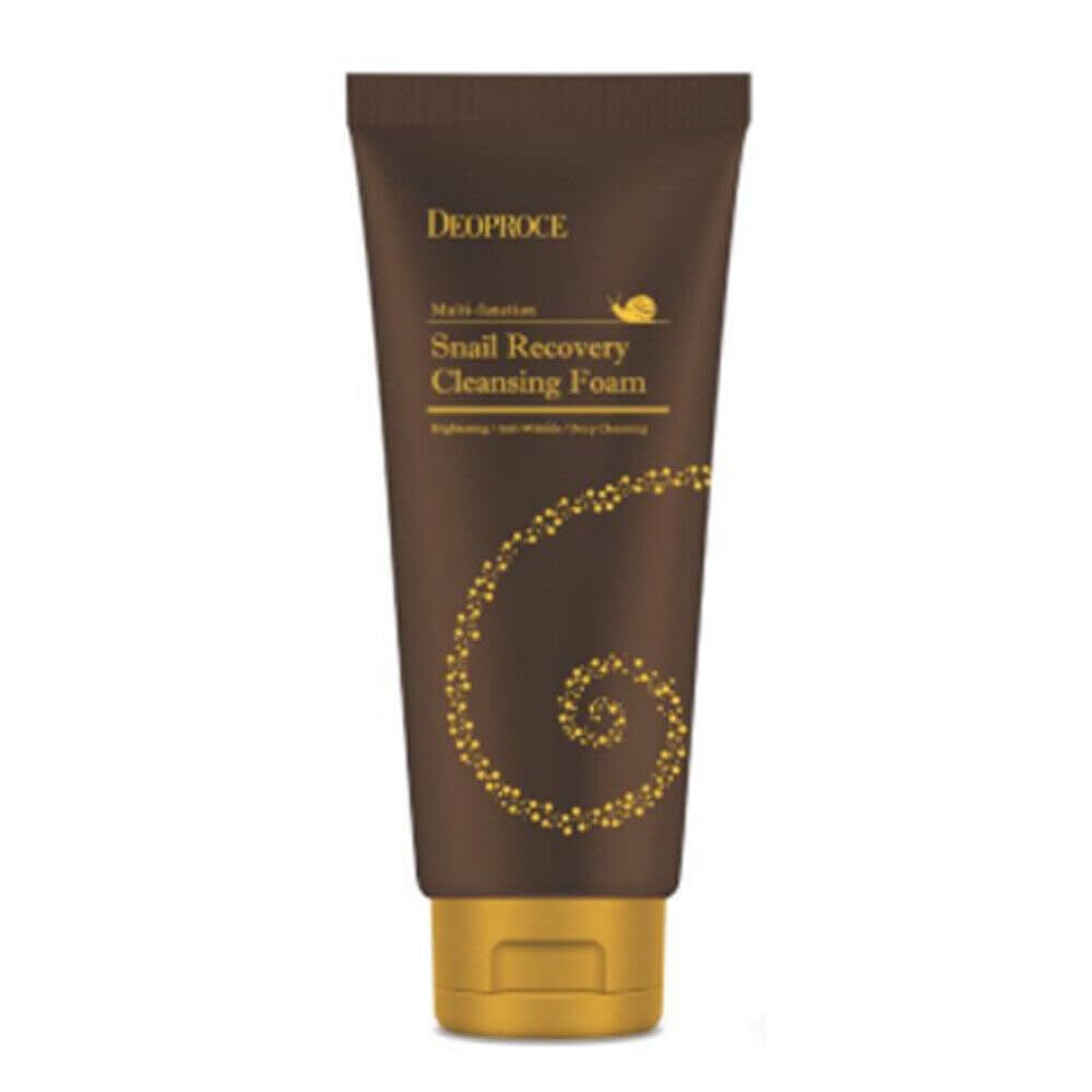 Amazon.com: Deoproce Snail Recovery Cleansing Foam – Korean Skin