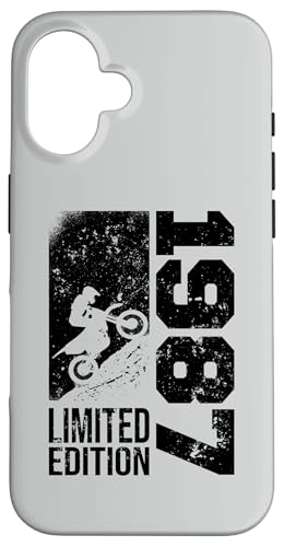 Motorcycle Motocross [^[NXoCN re[W 1987 a _[goCN sbgoCN X}zP[X iPhone 16 p