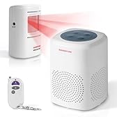 Ranxinyuan Barking Dog Alarm Motion Detector,Pir Human Body Sensor Alarm Electronic Burglar Deterrent Loud Siren,with Remote & USB,Say Goodbye to Unwanted Intruders