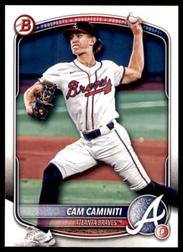 2025 Bowman Prospects #BP-46 Cam Caminiti Atlanta Braves RC Rookie MLB Baseball Base Trading Card