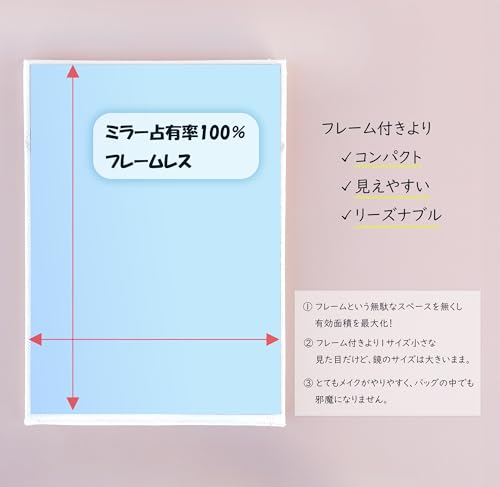 富士スカイ『卓上手鏡Sサイズ』