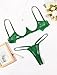 Avidlove Lingerie Set For Women Lace Bra and Panty Set Sexy Underwire Lingerie Set Green XL