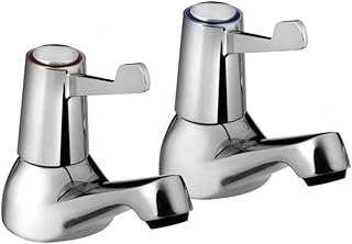 Bristan VAL2 1/2 C CD Value Basin Taps, Chrome
