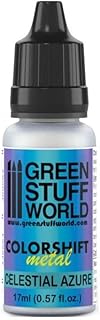 Green Stuff World - Chameleon Metal Paint Celestial Azure 1559 for Models and Miniatures