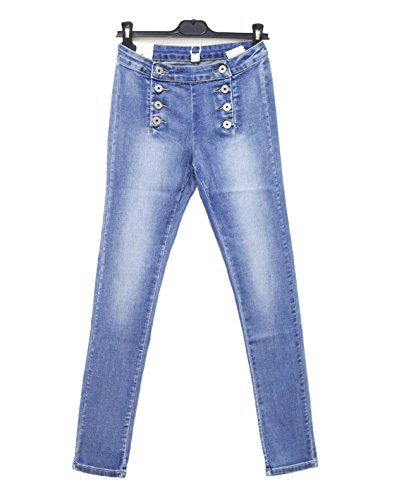 Jeans skinny femme bleu XS pour affiner la silhouette sans serrer