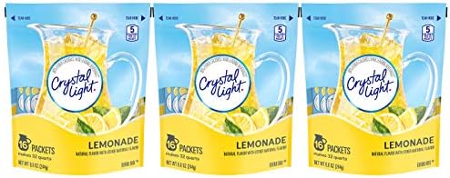 Crystal Light Lemonade Drink Mix - 8.6 oz - 16 ct - 3 pk, Packaging May Vary