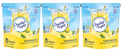 Crystal Light Lemonade Drink Mix - 8.6 oz - 16 ct - 3 pk, Packaging May Vary