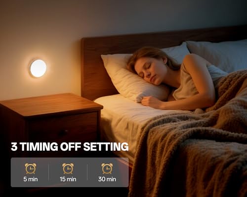 Image of Homelist Upgraded Ultra Bright Motion Sensor Lights Indoor, 6 Pack Rechargeable Puck Light with Remote, 1500mAh Battery Operated Sensor Night Light for Stairs, Cabinet, Bedside, Closet