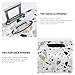 JBYJBX Terrazzo Marble Pastel Print Suitcase Cover Luggage Protector Washable Elastic Fashionable Travel Gear Cover
