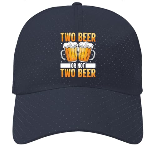 Two Beer or not Two Beer Sun hat Garde Cap for Dad