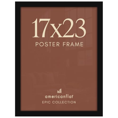 Image of Americanflat 17x23 Poster Frame - Engineered Wood - Black