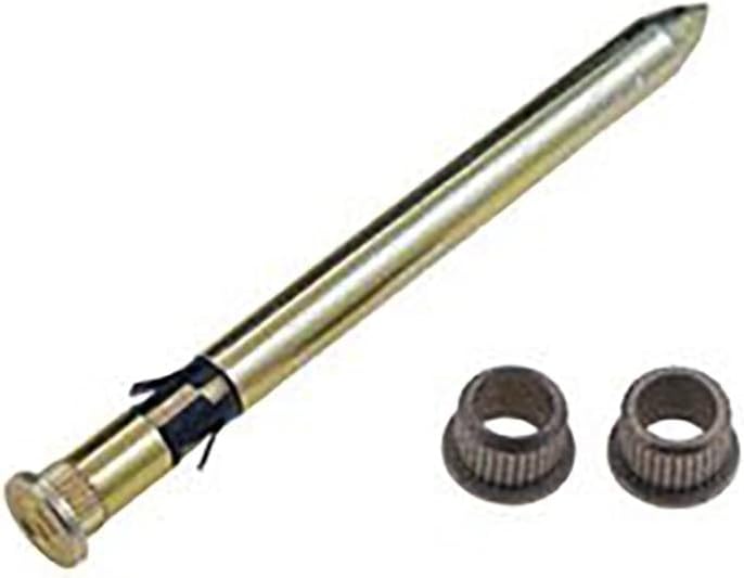 Front Door Hinge Pin and Bushing Kit 4PC Replaces 12338015, 14066728 for Chevrolet Astro 4.3L 1985 1986 1987 1988 1989 1990 1991 1992 1993 1994 1995 1996 1997 1998 1999 2000 2001 2002 2003 2004 2005