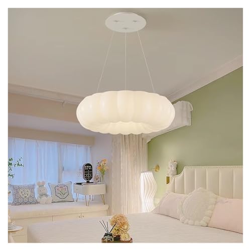 Lustre nuage LED pour chambre à coucher avec lumière réglable style scandinave