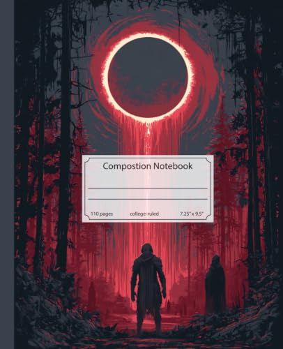Composition Notebook College-Ruled 110 Pages 7.5" x 9.25": Fantasy Notebook for Journaling, Creative Writing, Notes, and Imagina