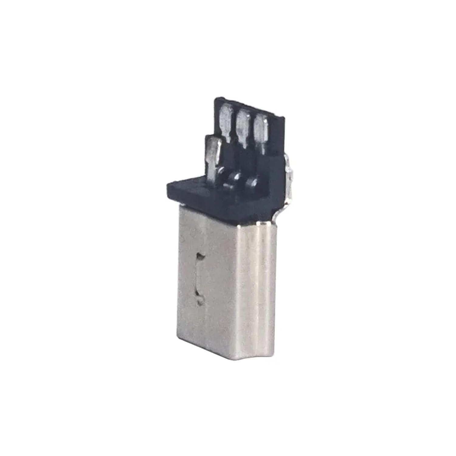 fengpeng 10/20/50PCS Mini USB Type 5Pin Male SMT SMD Plug Socket Jack Connectors V3 Male Welding Wire Terminals(50PCS)