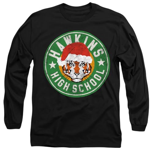 T-shirt Stranger Things à manches longues respirant contre le froid pour un confort total