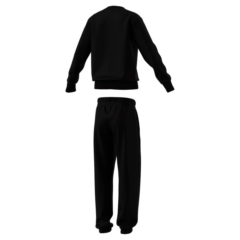 adidas Unisex - Bambini e ragazzi Essentials Jogger Track_Suit, black/grey five, 15-16 Years