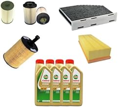AOQ-Filter Service Kit Compatible with V.A.G. Group, Compatible with Seat Skoda Engines 1.9, 2.0 TDI from 105 CV to 163 CV +4 LT.OIL EDGE PROF.5W30