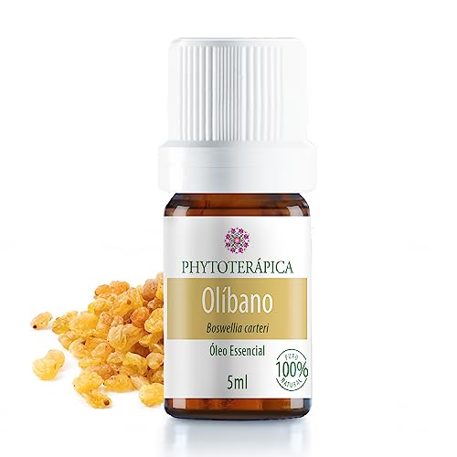 PHYTOTERAPICA- Óleo Essencial de Olíbano - Para Difusor, Massagem e Aromaterapia - Atua nos momentos