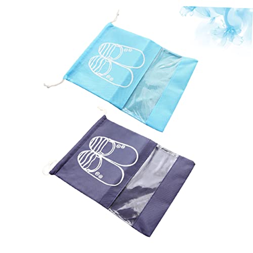TENDYCOCO Saco De Sapato De Viagem 2 Pçs Saco De Sapato Transparente Saco De Sapato Para Sapatos De