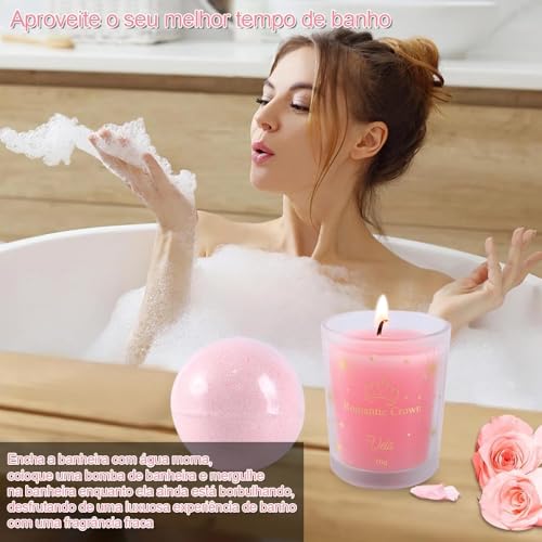 Romantic Crown Kit Presente Feminino, Presentes para Mãe, Esposa, Avó, Filha, Namorada, Sogra, Irmã,