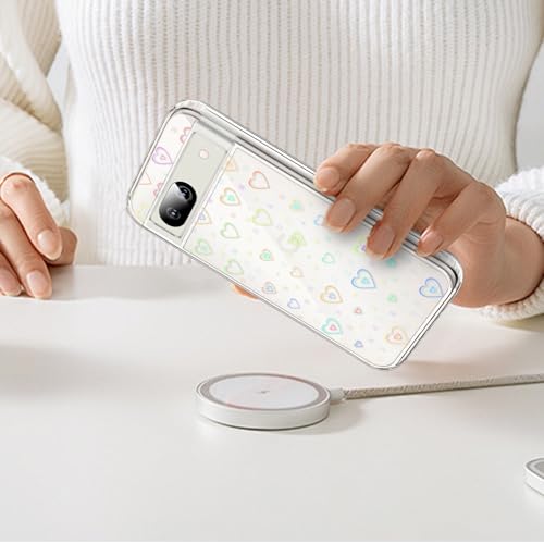 Coque transparente Google Pixel 8A résolvant le problème des rayures CameCosy - 5