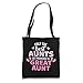 Best aunts get promoted to great aunt Tote Bag