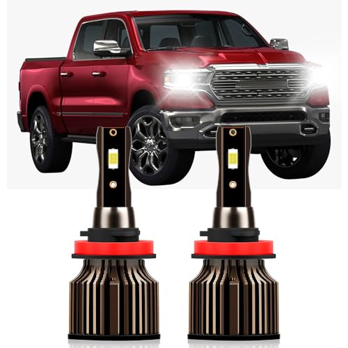 For Dodge Ram 1500 2500 3500 2009-2018 Light Bulb, Low Beam Car Light, 2PCS by TEENRAM - Used condition - US$33.92