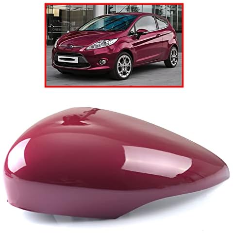 FOR FIESTA LEFT DOOR WING MIRROR COVER CAP PAINTED HOT MAGENTA (2008-2017) Cover
