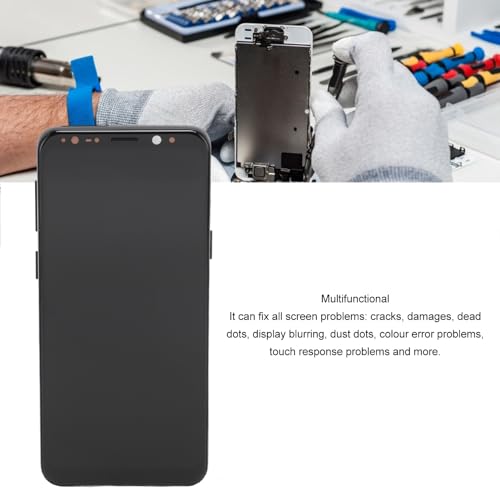 Écran tactile LCD Galaxy S8 de rechange pour réparation de téléphone
