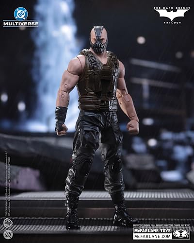 McFarlane DC Multiverse Bane (The Dark Knight Rises) - Action Figure da 17,8 cm (edizione teatrale Deluxe) Giocattoli
