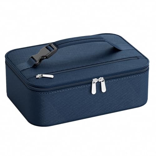 Neverwhy Navy Blue Small Lunch Bag