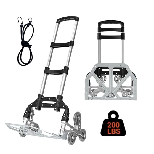 200LB Folding Stair Climbing Cart