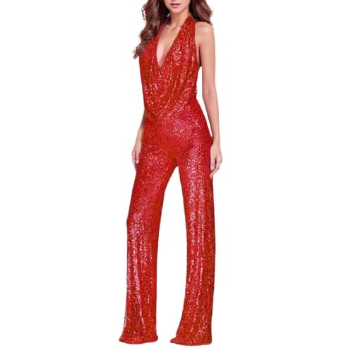 Mono de lentejuelas de fiesta, el look festivo y elegante perfecto para ocasiones especiales