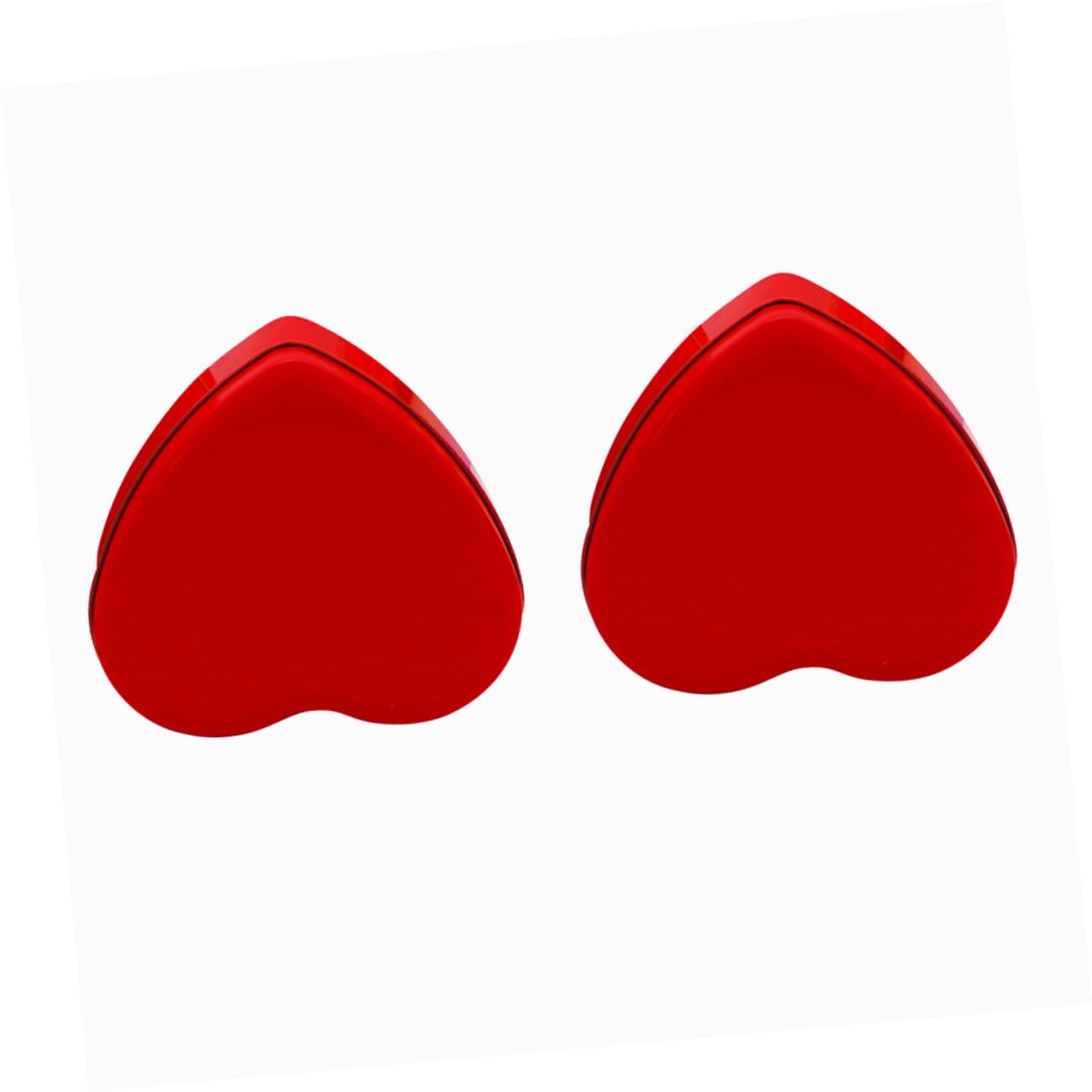 PartyKindom 2pcs Tin Box Storage Box Storage Cookie Boxes De Piso Para Decoración Candy+box Packages Box Wedding Iron Decoration Large Candy Box Iron Box Container