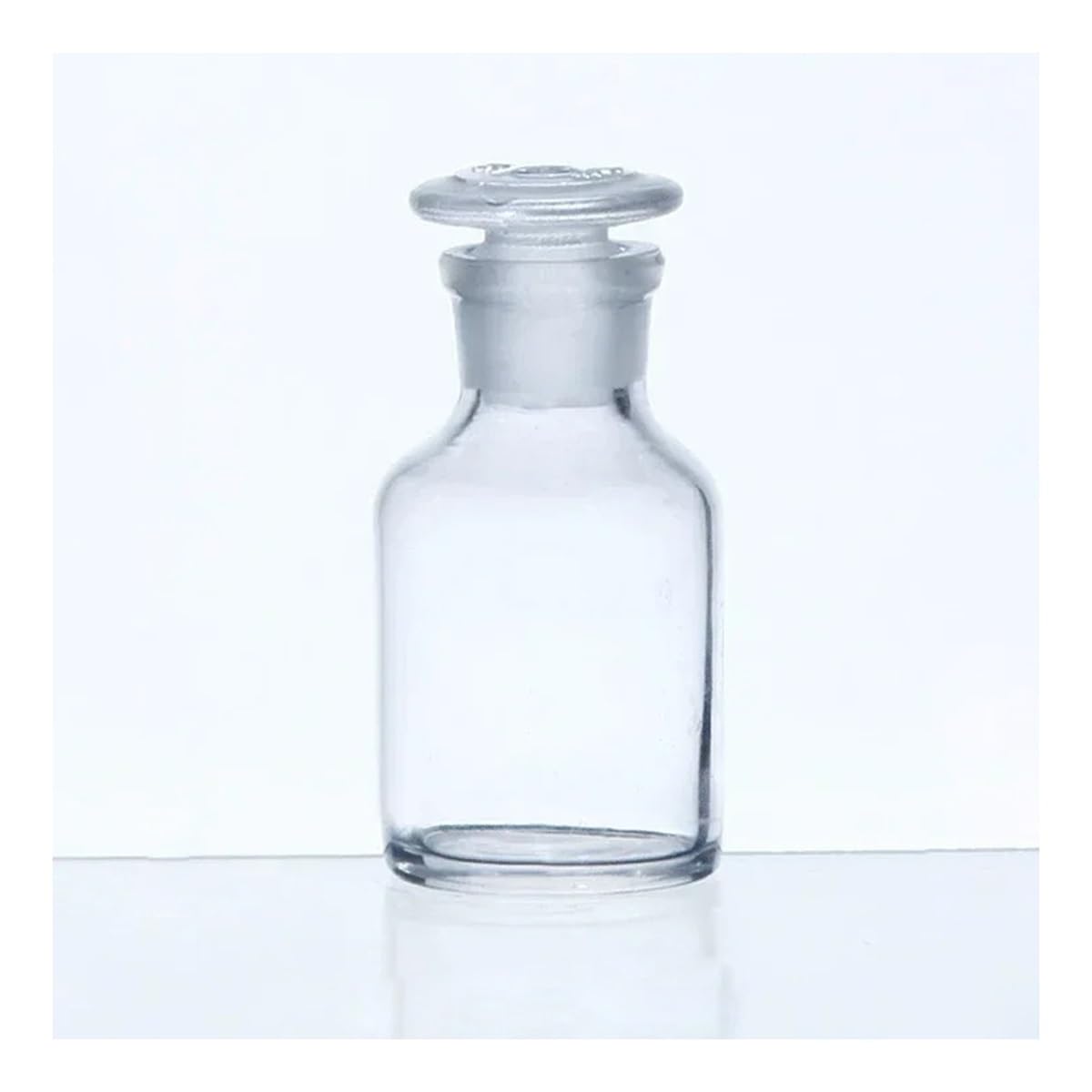 Cristalería de Laboratorio Botella de vidrio graduada de boca pequeña de 30/60/125/250/500/1000 ml, transparente, marrón, for laboratorio, experimentos.(TP 1000ml)