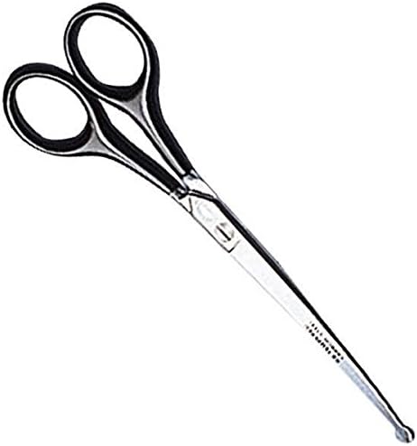No.11B Ball Tip Shears Professional Dog & Pet Grooming 6 1/2" Curved Blades