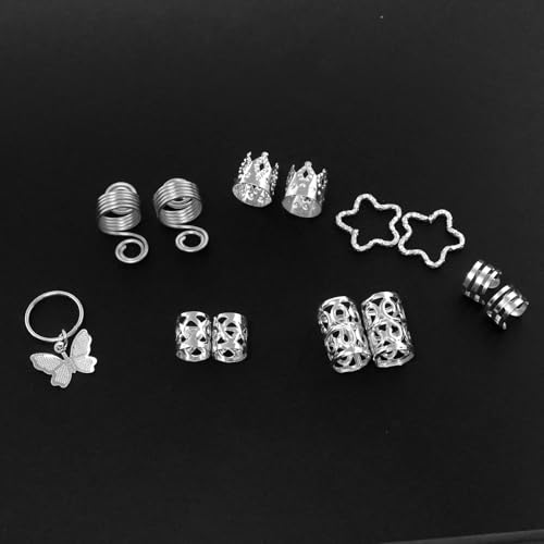 200 piezas de accesorios para cabello trenzado miniatura 4