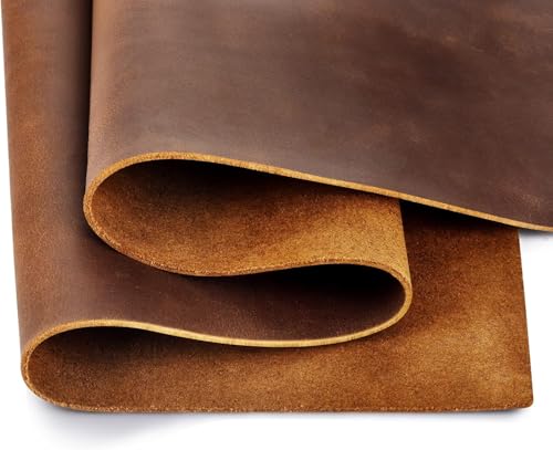 Cuir de vache véritable marron de qualité supérieure pour art