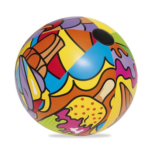 Bestway Balón de Waterpolo Pop Beach, 91 cm Color, (BW31044-20)
